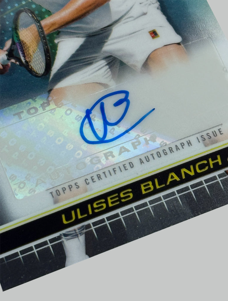 Topps Chrome Tennis 2024 Ulises Blanch Auto