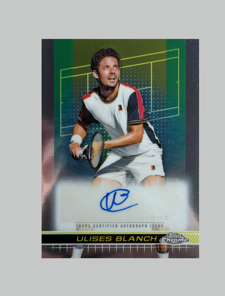Topps Chrome Tennis 2024 Ulises Blanch Auto