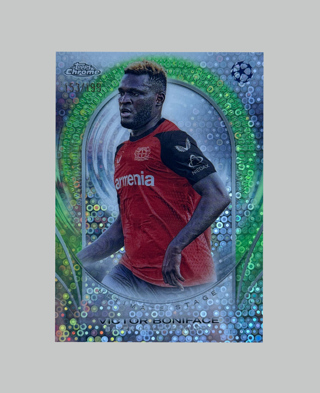 Topps UCC 2024-25 Victor Boniface 153/199 Ultimate Stage