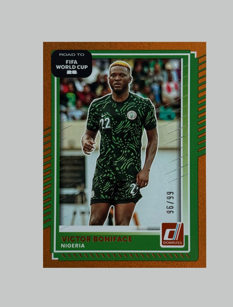 Panini Donruss Road to World Cup 2025-26 Victor Boniface 96/99