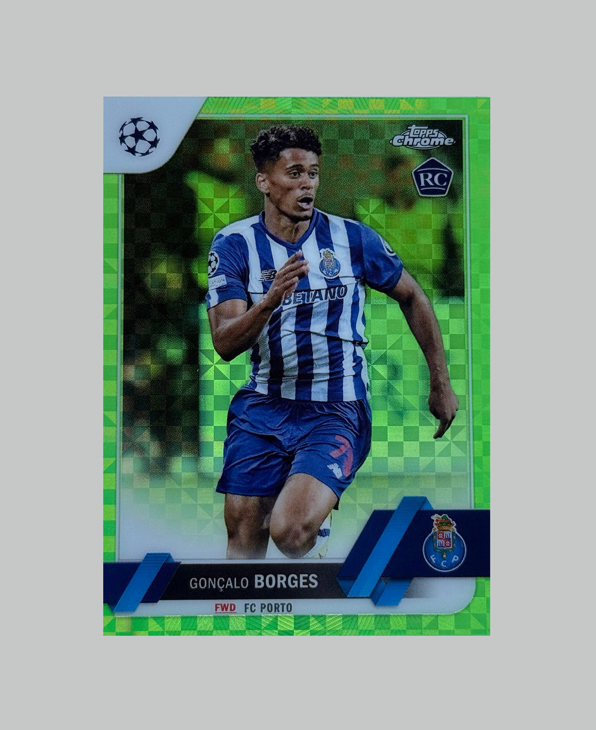 Topps Chrome UCC 2022-23 Goncalo Borges (RC) 119/399