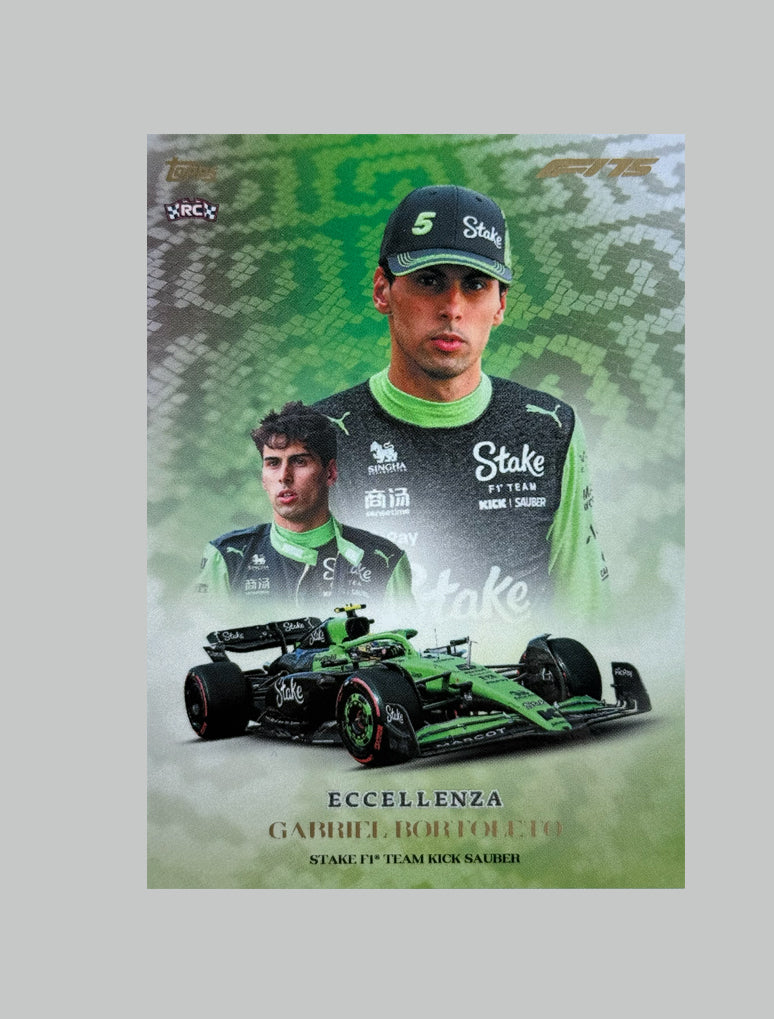 Topps F1 Ecellenza 2025 Gabriel Bortoleto (RC)
