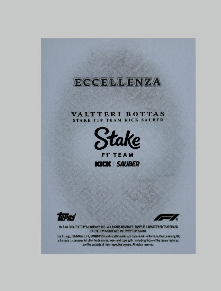 Topps F1 Ecellenza 2025 Valtteri Bottas