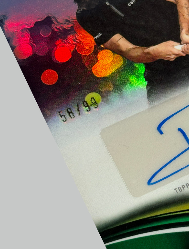 Topps Chrome Tennis 2025 Benoit Paire 58/99 Auto