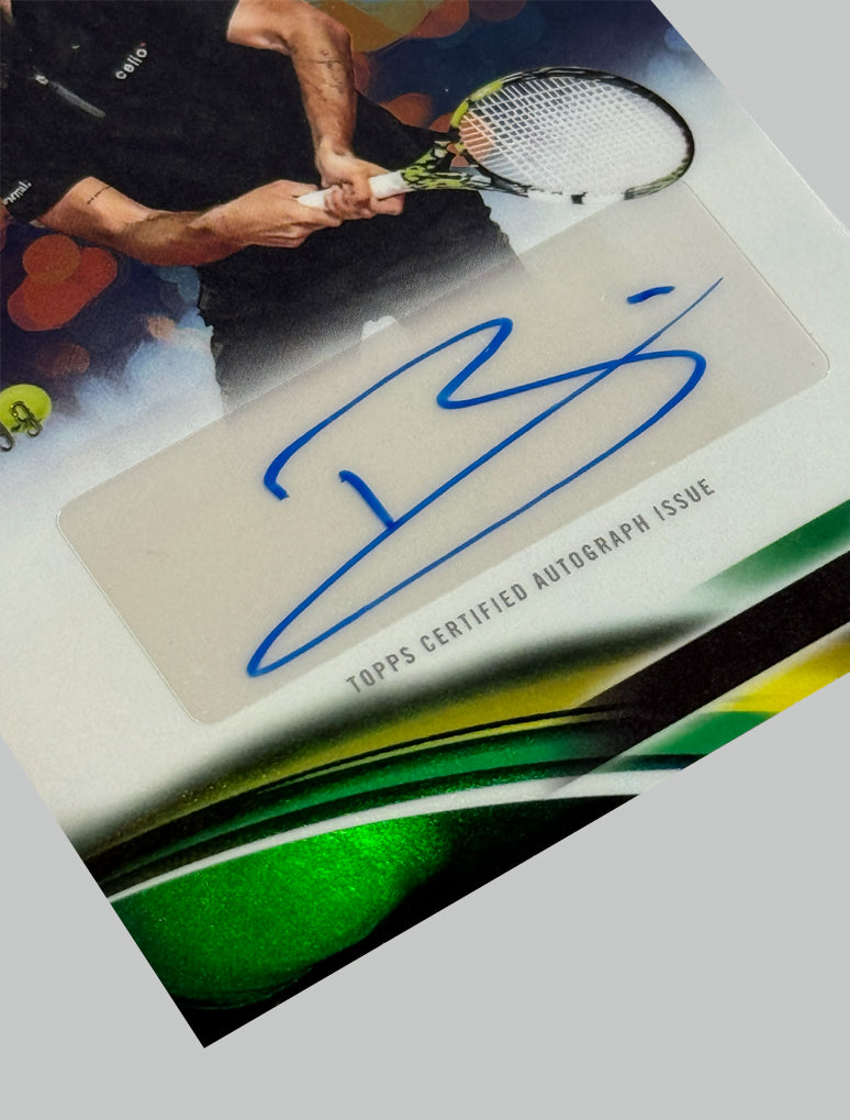 Topps Chrome Tennis 2025 Benoit Paire 58/99 Auto