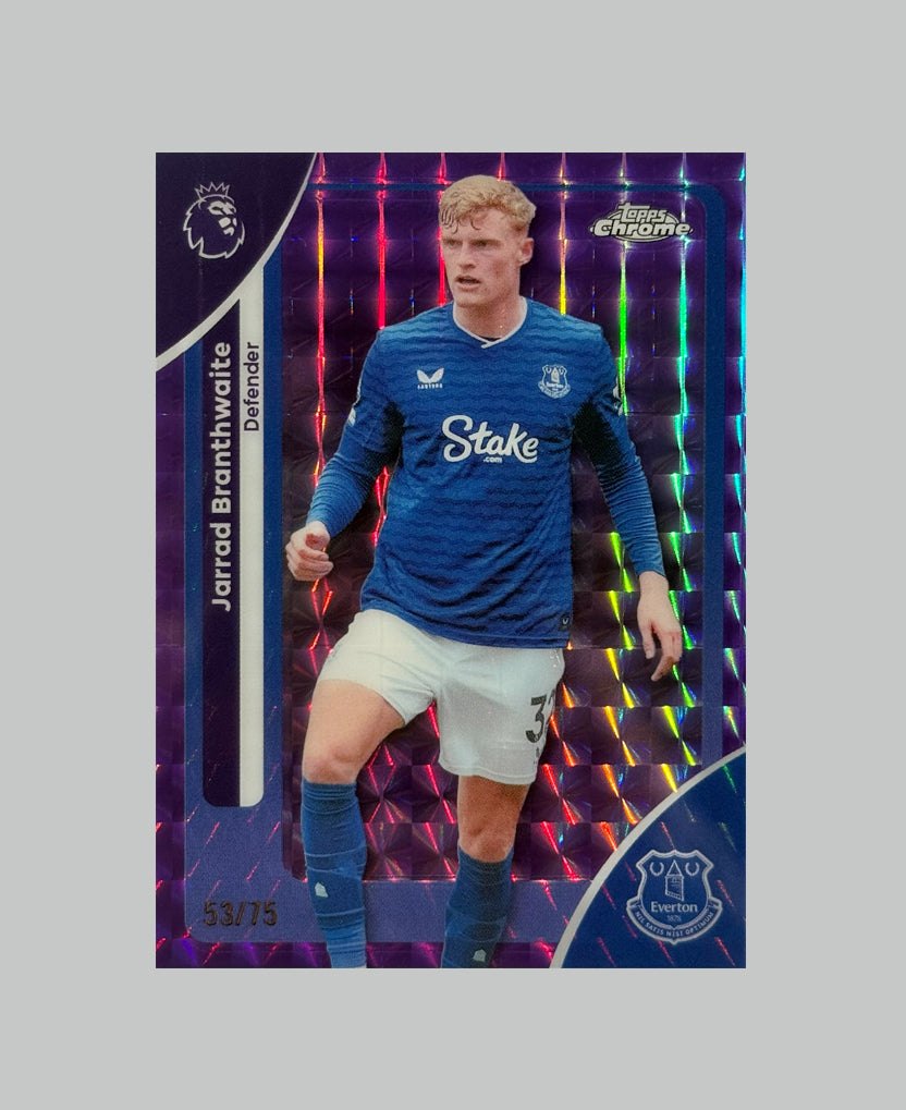 Topps Chrome Premier League 2026 Jarrad Branthwaite 53/75