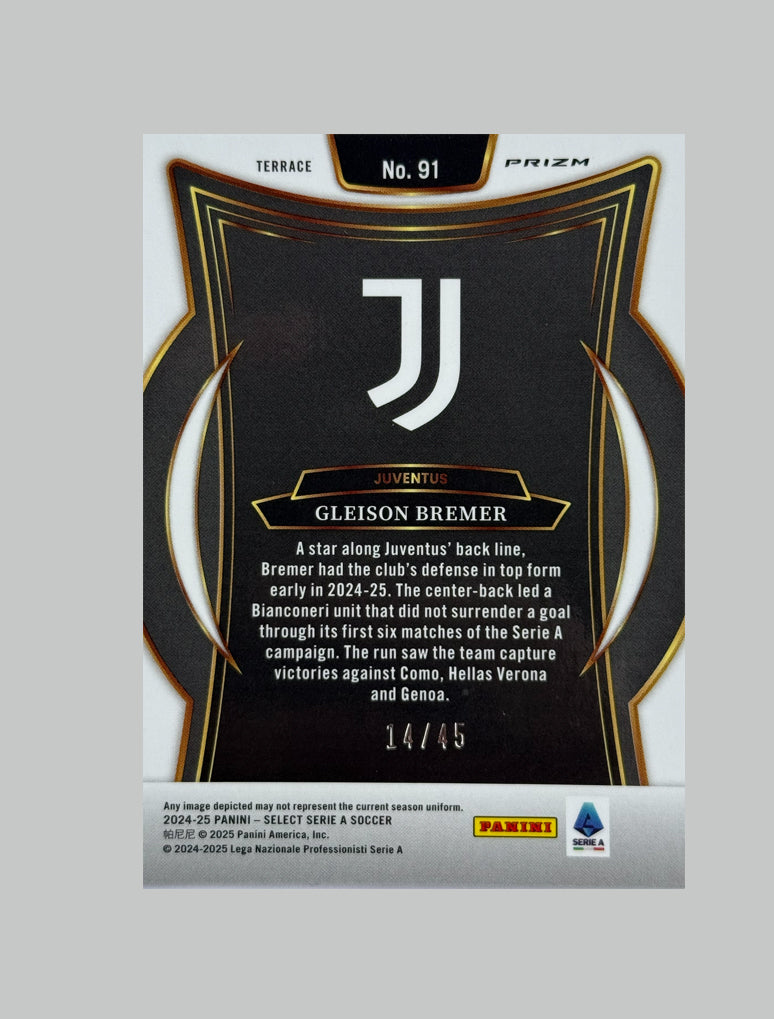 Panini Select Serie A 2024-25 Gleison Bremer 14/45