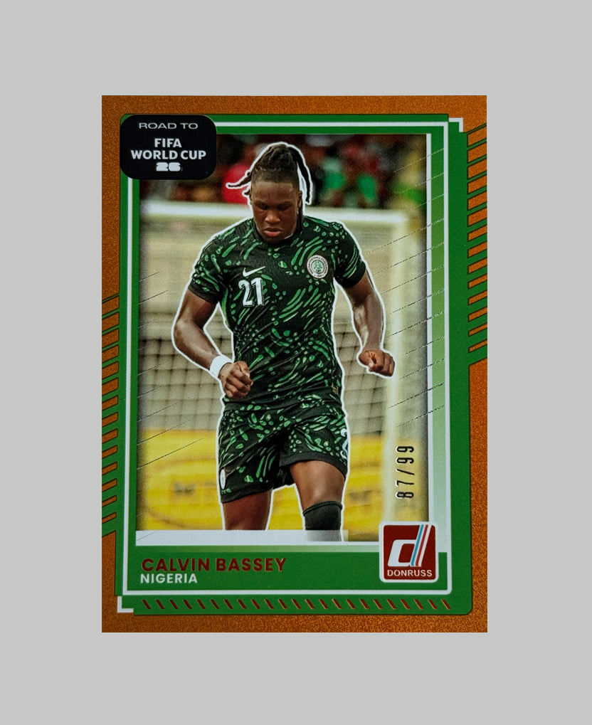 Panini Donruss Road to World Cup 2025-26 Calvin Bassey 87/99