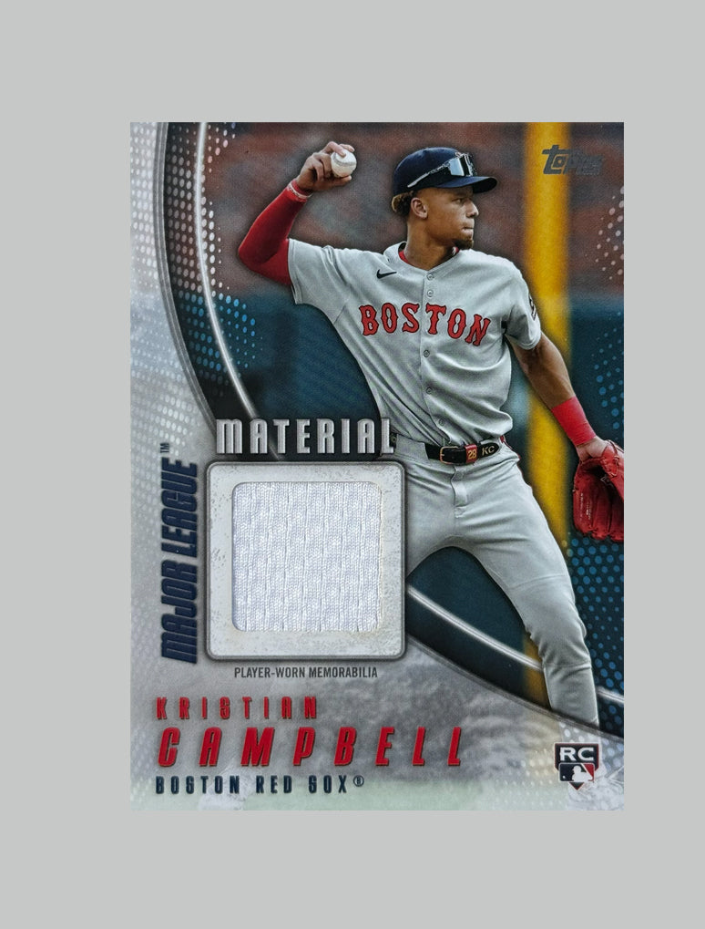 Topps MLB Update 2025 Kristian Campbell (RC) Relic