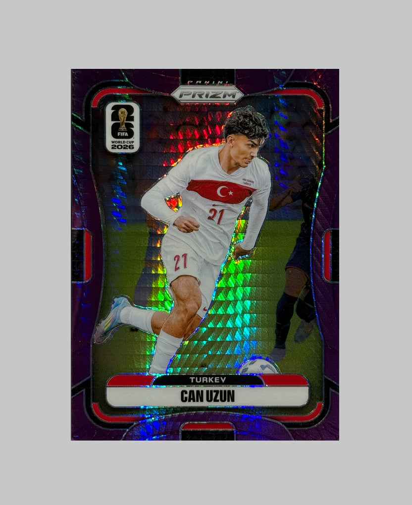 Panini Prizm World Cup 2026 Can Uzun 075/299