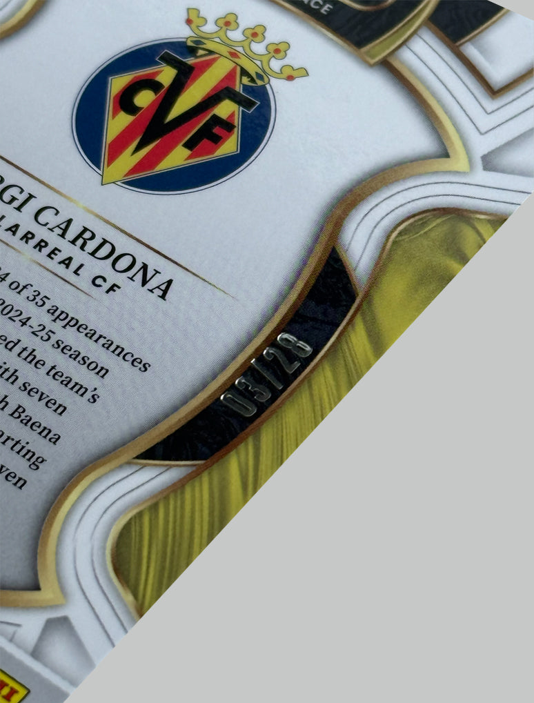 Panini Select La Liga 2025-26 Sergi Cardona 03/28