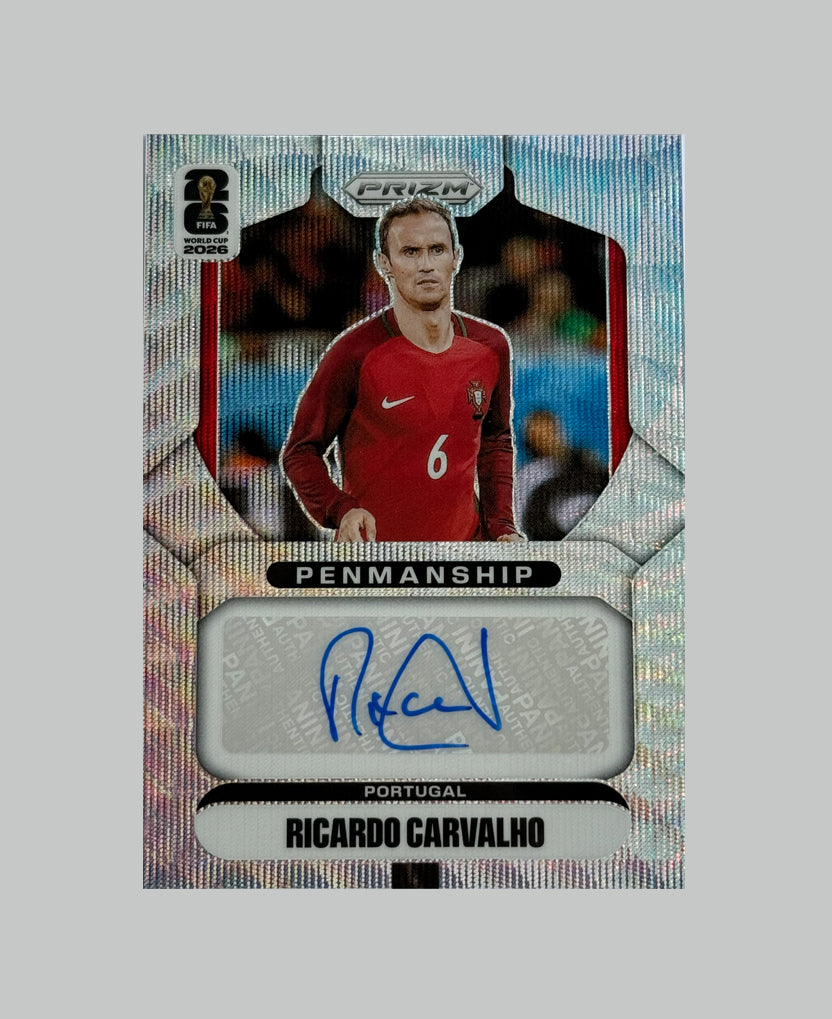 Panini Prizm World Cup 2026 Ricardo Carvalho Auto