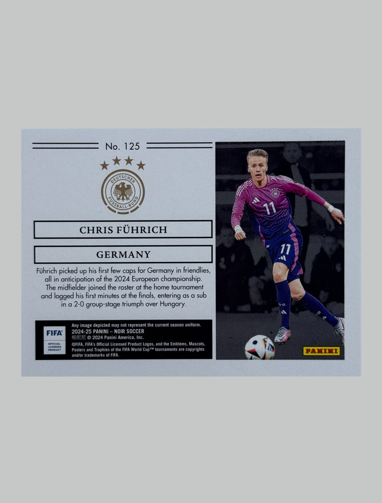 Panini Noir 2024-25 Chris Fuhrich 26/49