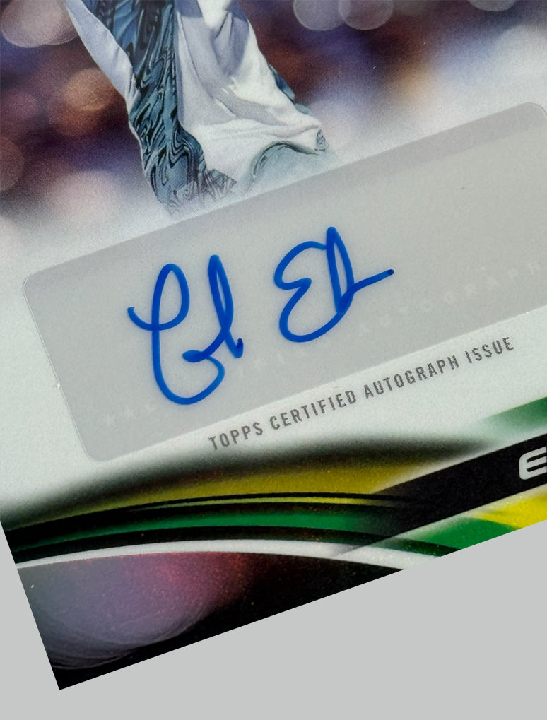 Topps Chrome Tennis 2025 Chris Eubanks Auto Refractor