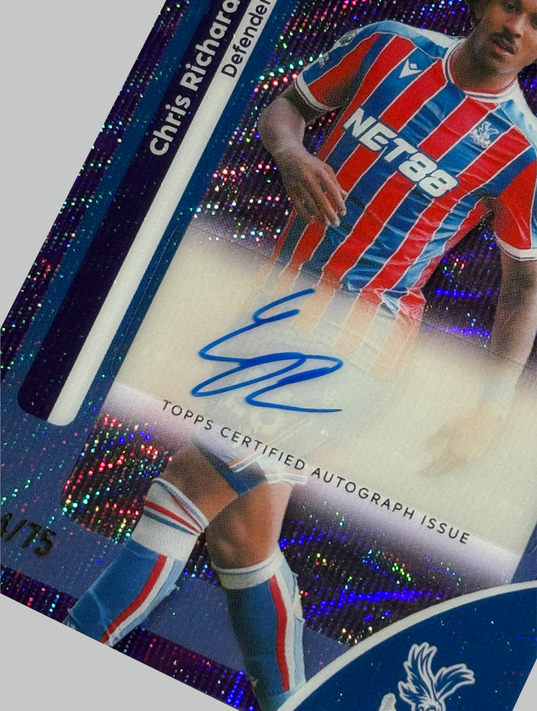 Topps Chrome Premier League 2026 Chris Richards Auto 34/75