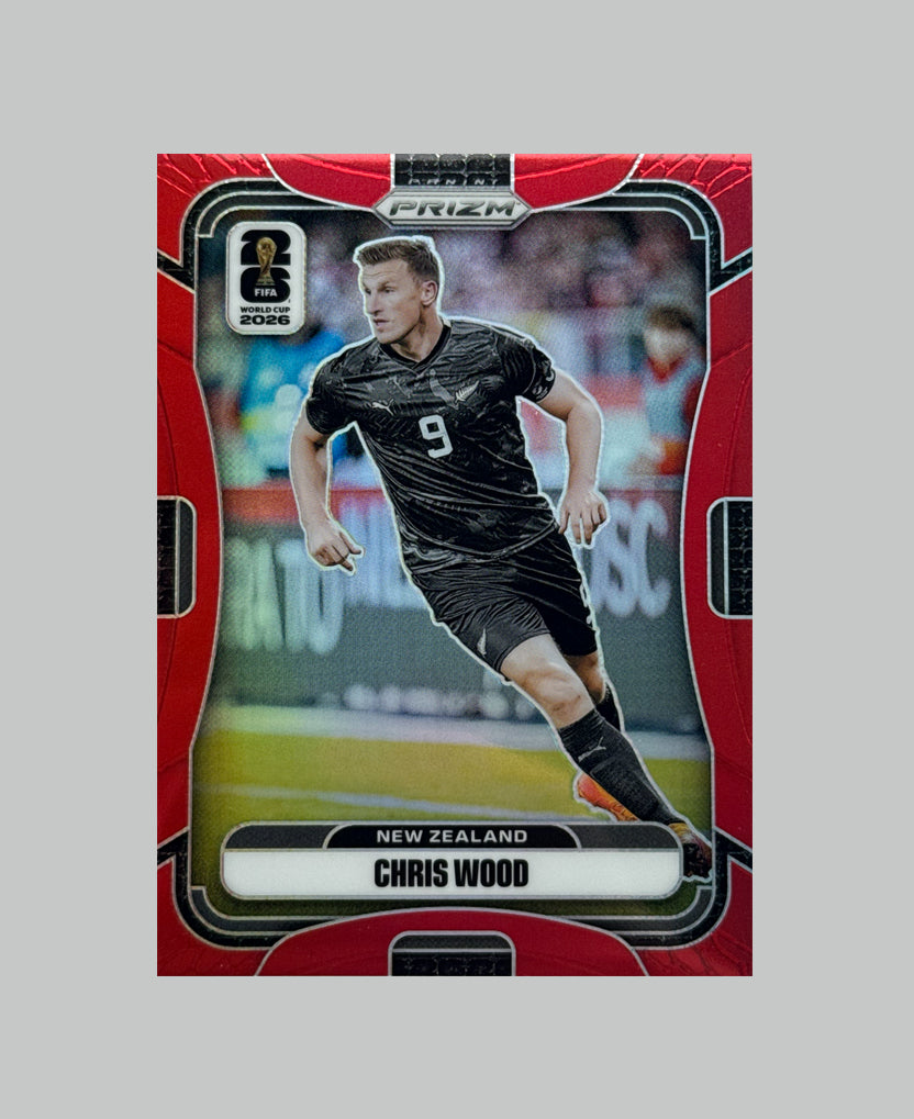 Panini Prizm World Cup 2026 Chris Wood 11/50