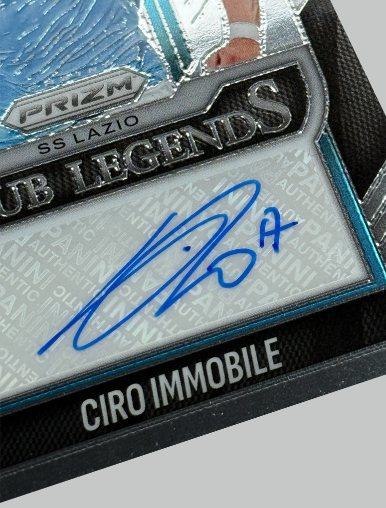 Panini Prizm FIFA 2025-26 Ciro Immobile Club Legends Auto