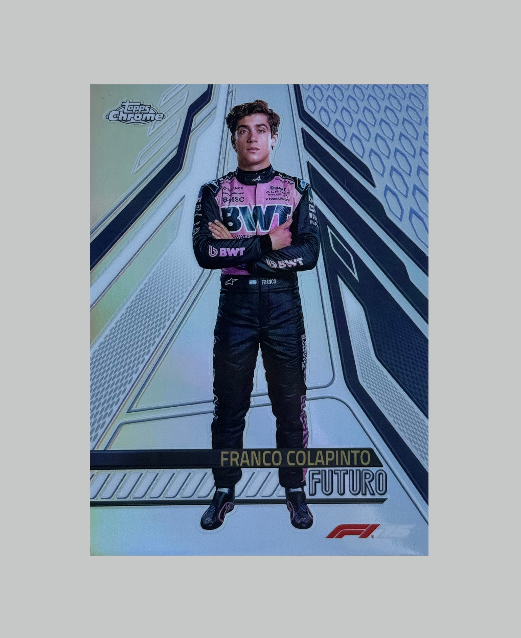 Topps Chrome F1 2025 Franco Colapinto Futuro SP