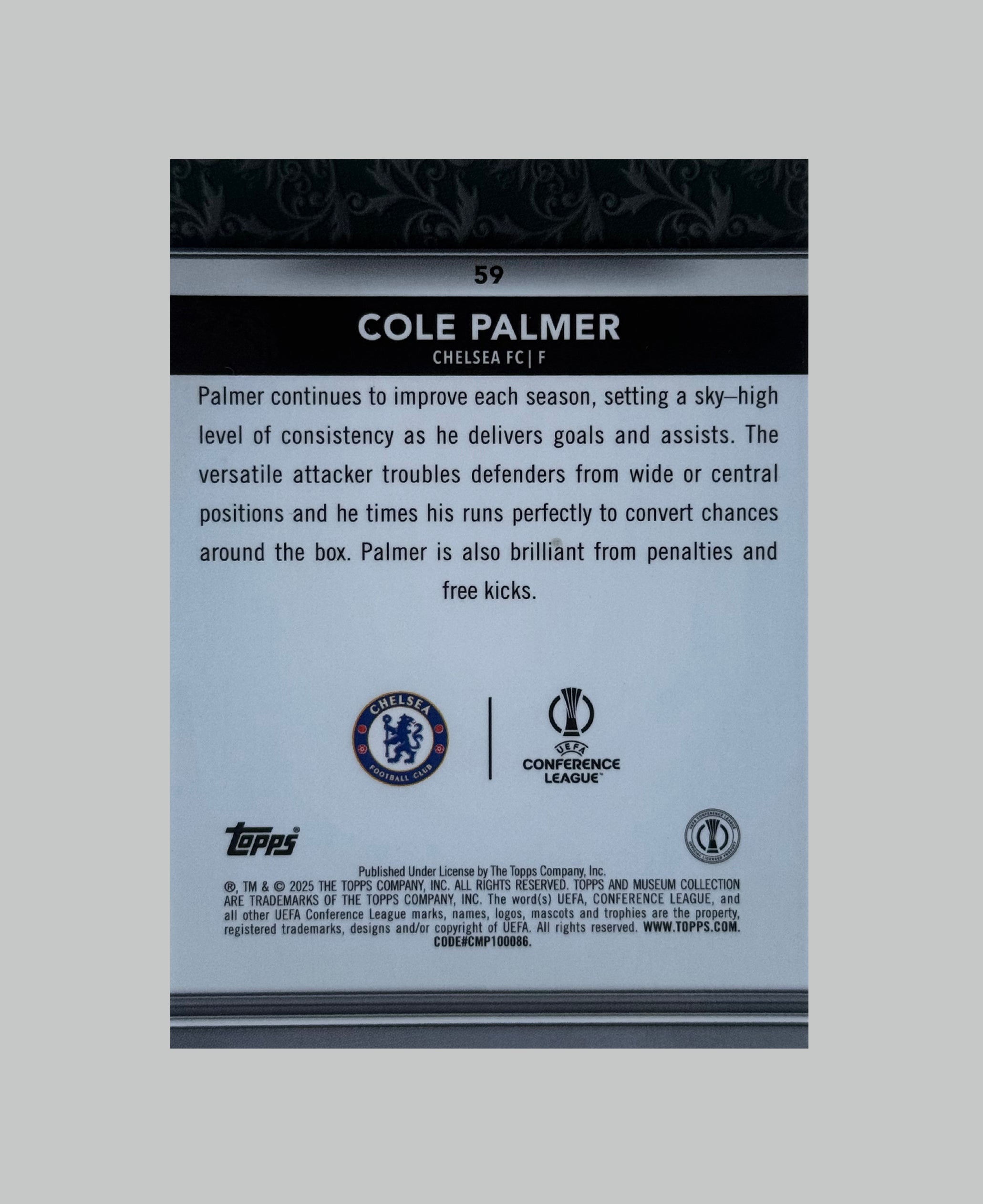 Topps Museum Collection 2024-25 Cole Palmer