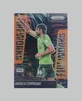 Panini Prizm FIFA 2025-26 Andrea Compagno Fireworks 05/25