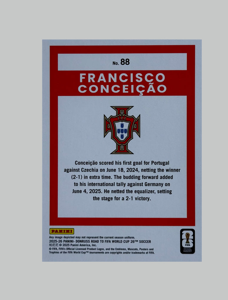 Panini Donruss Road to World Cup 2025-26 Francisco Conceicao 181/199