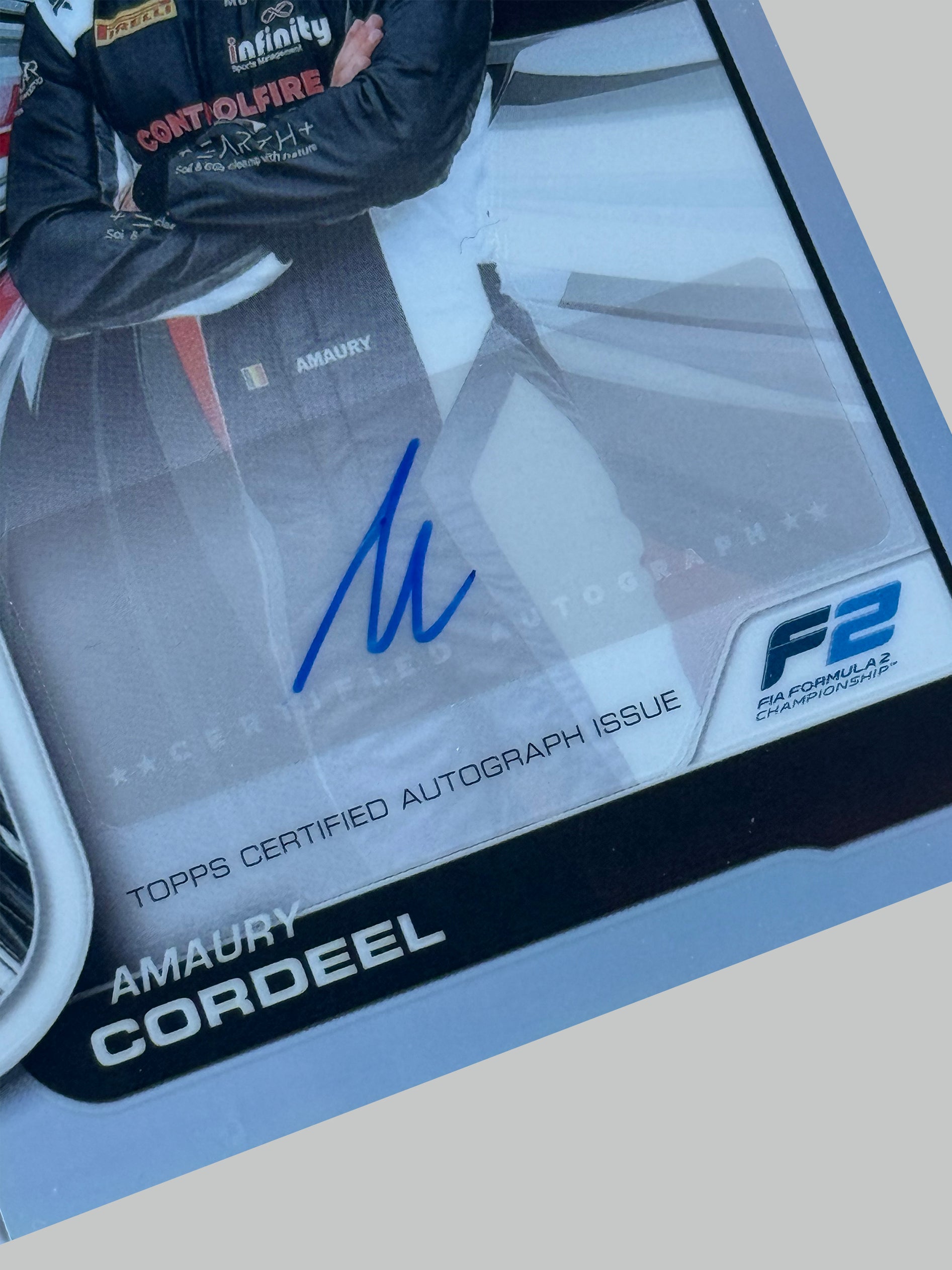 Topps Chrome F1 2025 Amaury Cordeel Auto