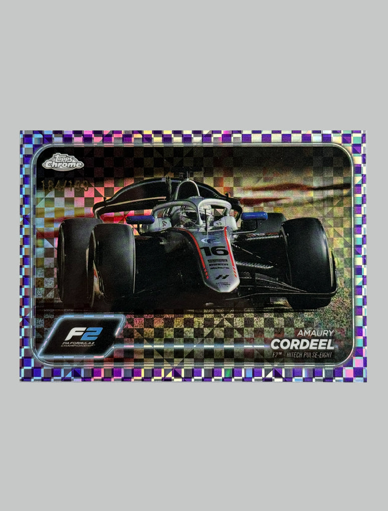 Topps Chrome F1 2024 Amaury Cordeel 184/199