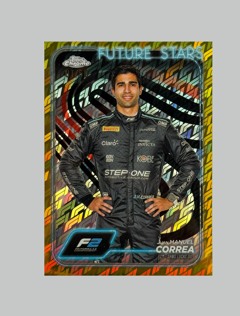 Topps Chrome F1 2024 Juan Manuel Correa 01/50 Logofractor