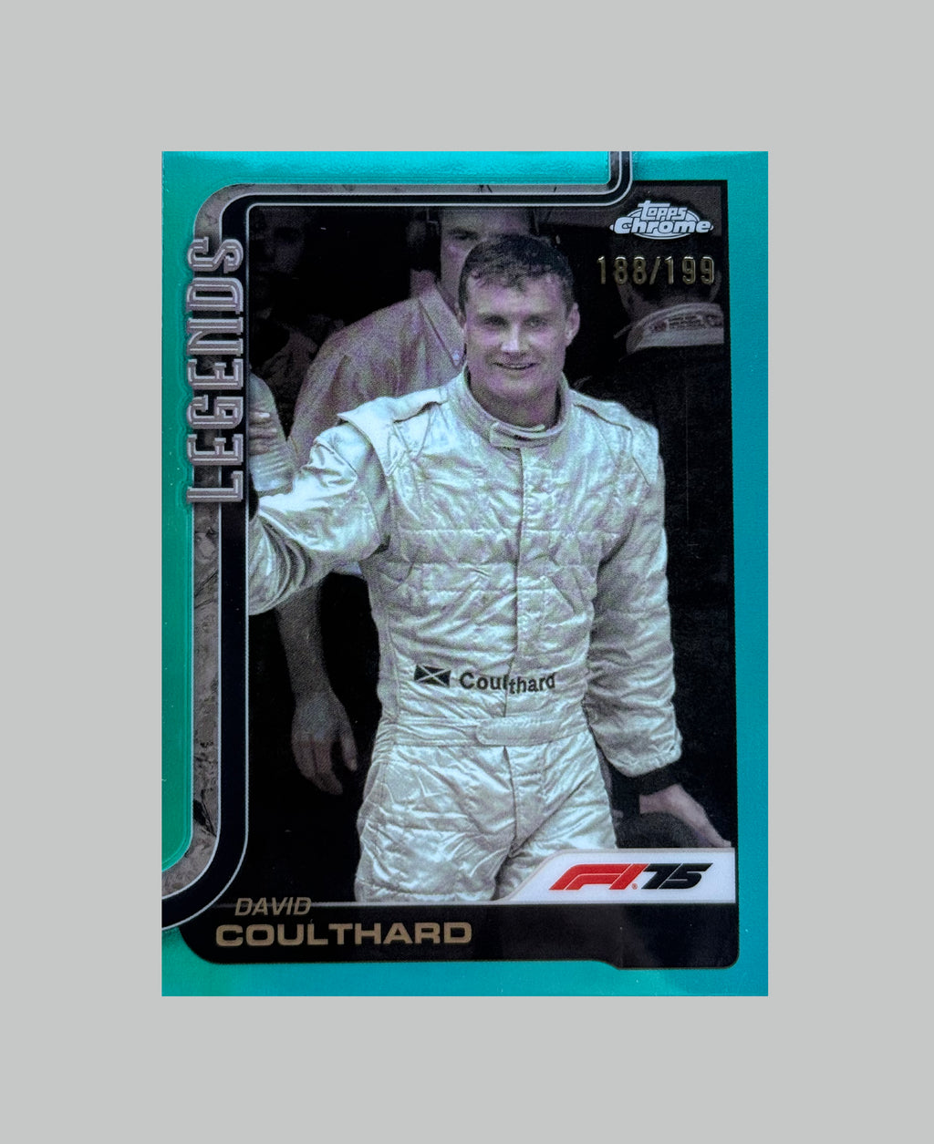 Topps Chrome F1 2025 David Coulthard 188/199