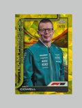 Topps Chrome F1 2025 Andy Cowell 14/75 Sapphire