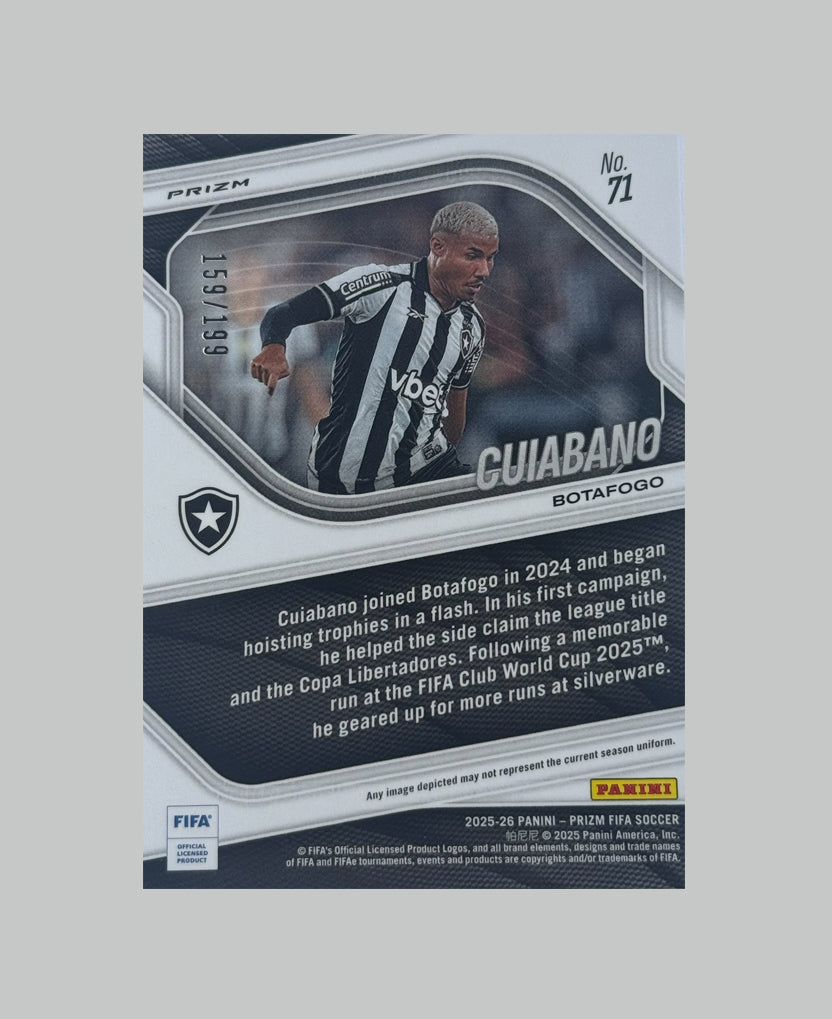 Panini Prizm FIFA 2025-26 Cuiabano (RC) 159/199