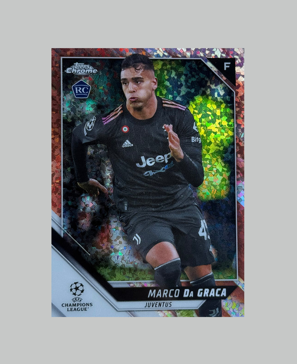 Topps Chrome UCC 2021-22 Marco Da Graca (RC) 018/125
