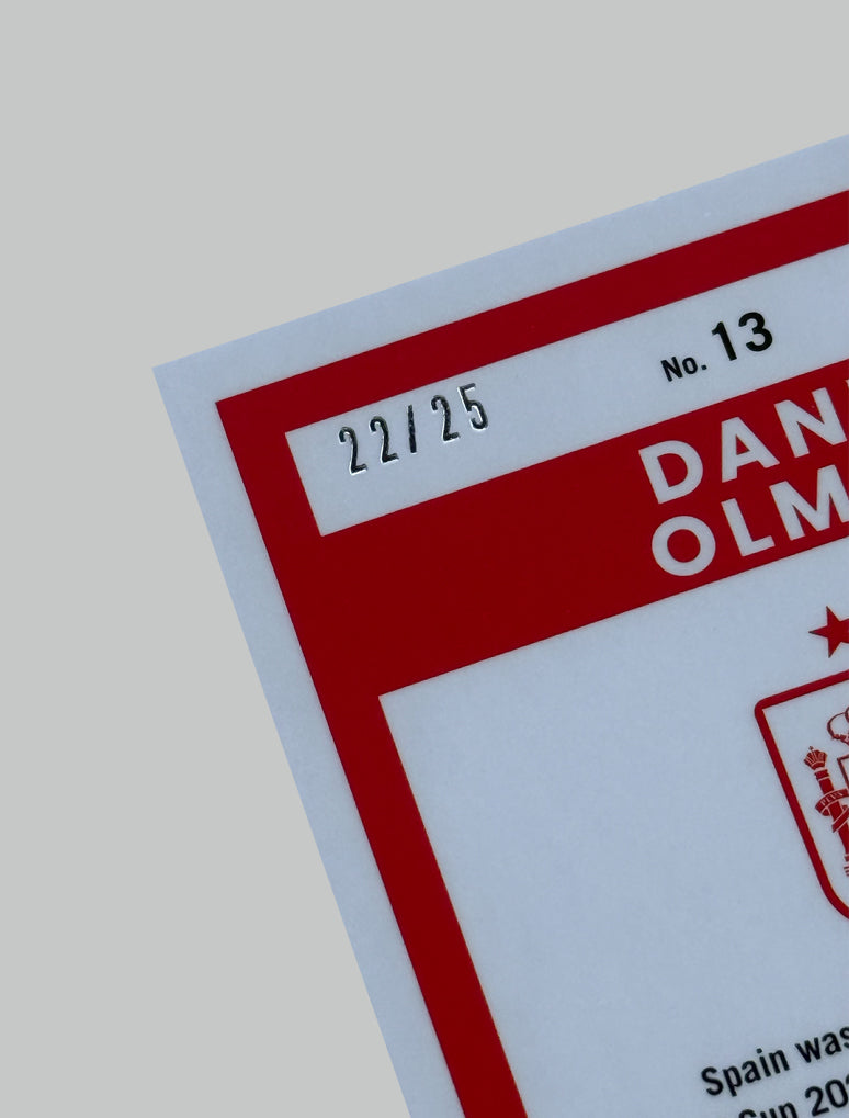 Panini Donruss Road to World Cup 2025-26 Optic Dani Olmo 22/25