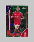 Topps Chrome Premier League 2026 Dan Ndoye 93/99 Sapphire