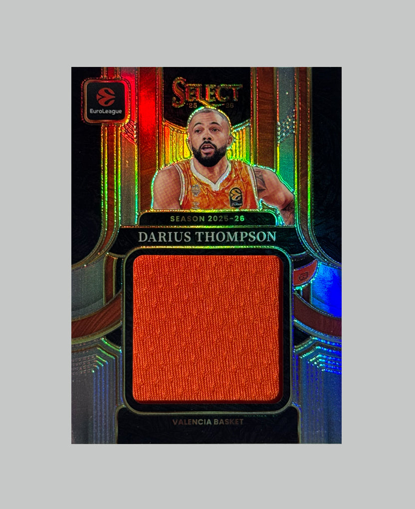 Panini Select Euroleague 2025-26 Darius Thompson /125 Relic