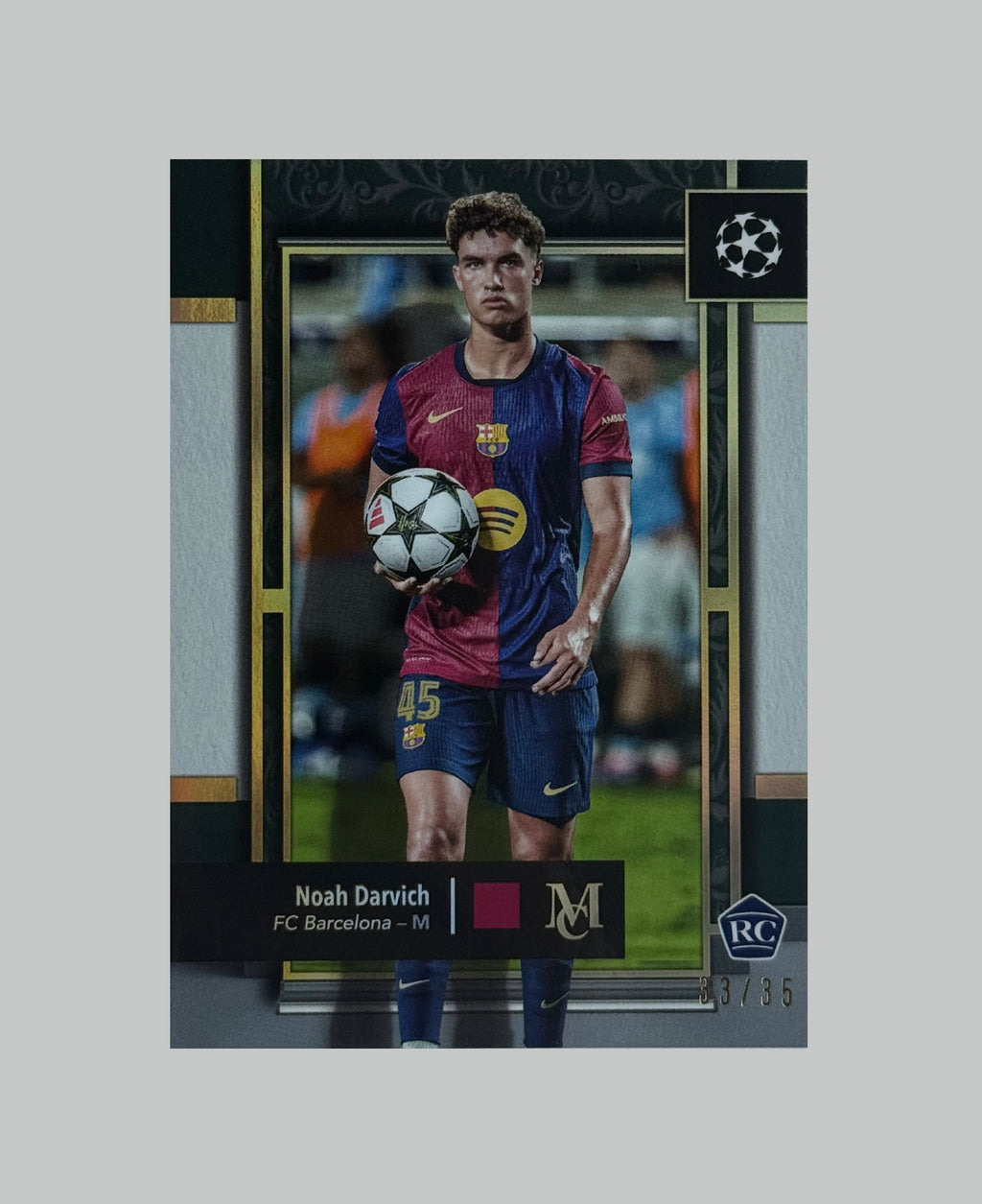 Topps Museum Collection 2024-25 Noah Darvich (RC) 33/35