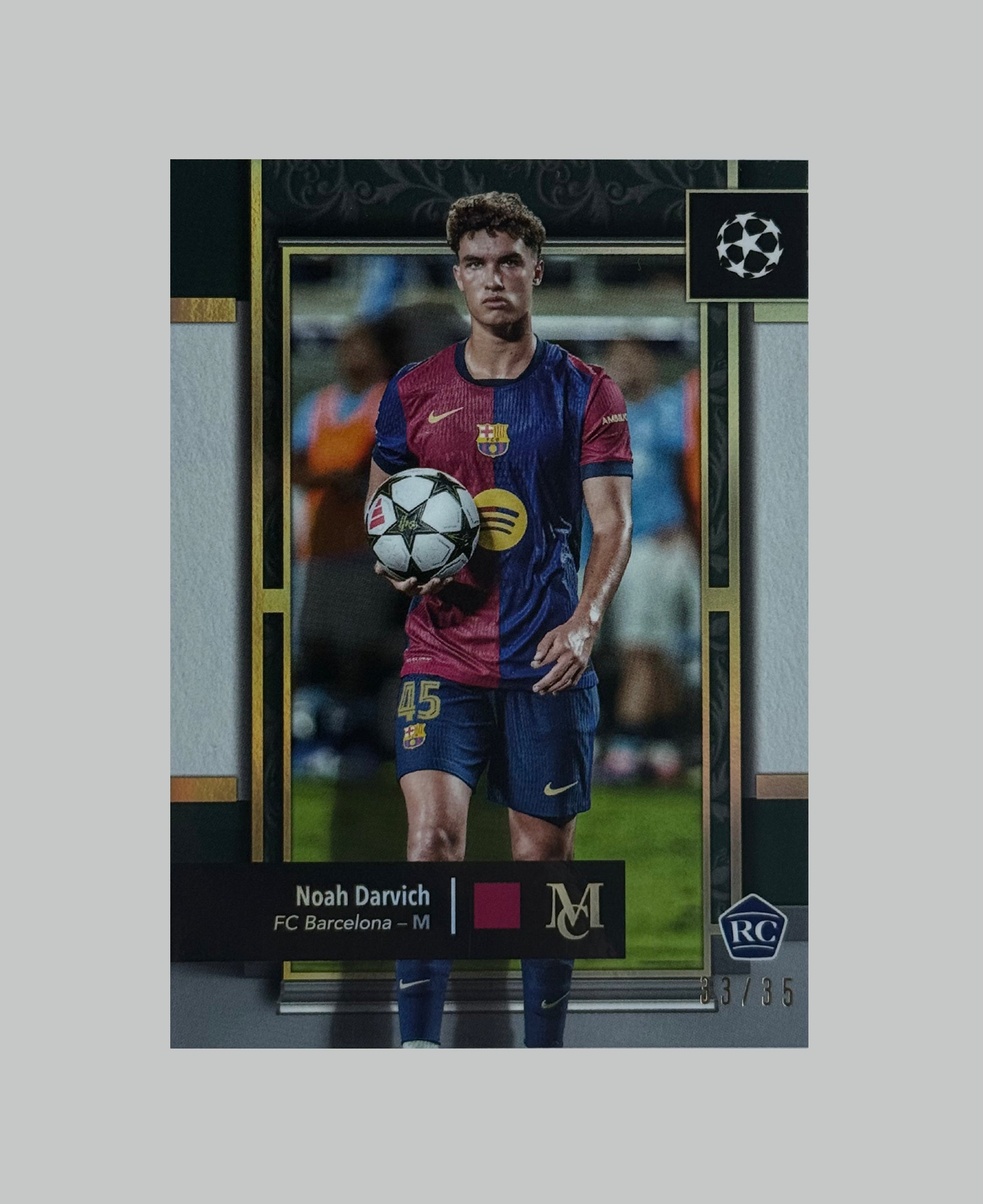 Topps Museum Collection 2024-25 Noah Darvich (RC) 33/35