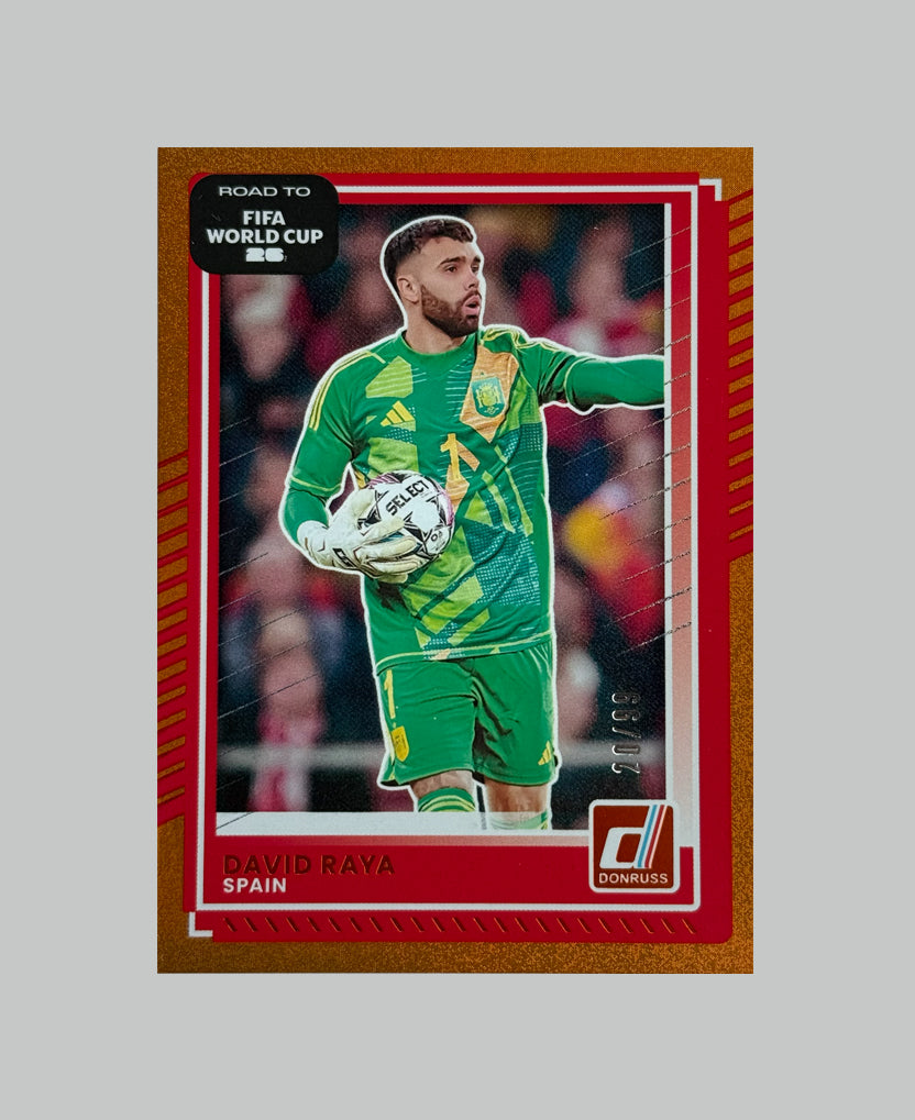 Panini Donruss Road to World Cup 2025-26 David Raya 20/99
