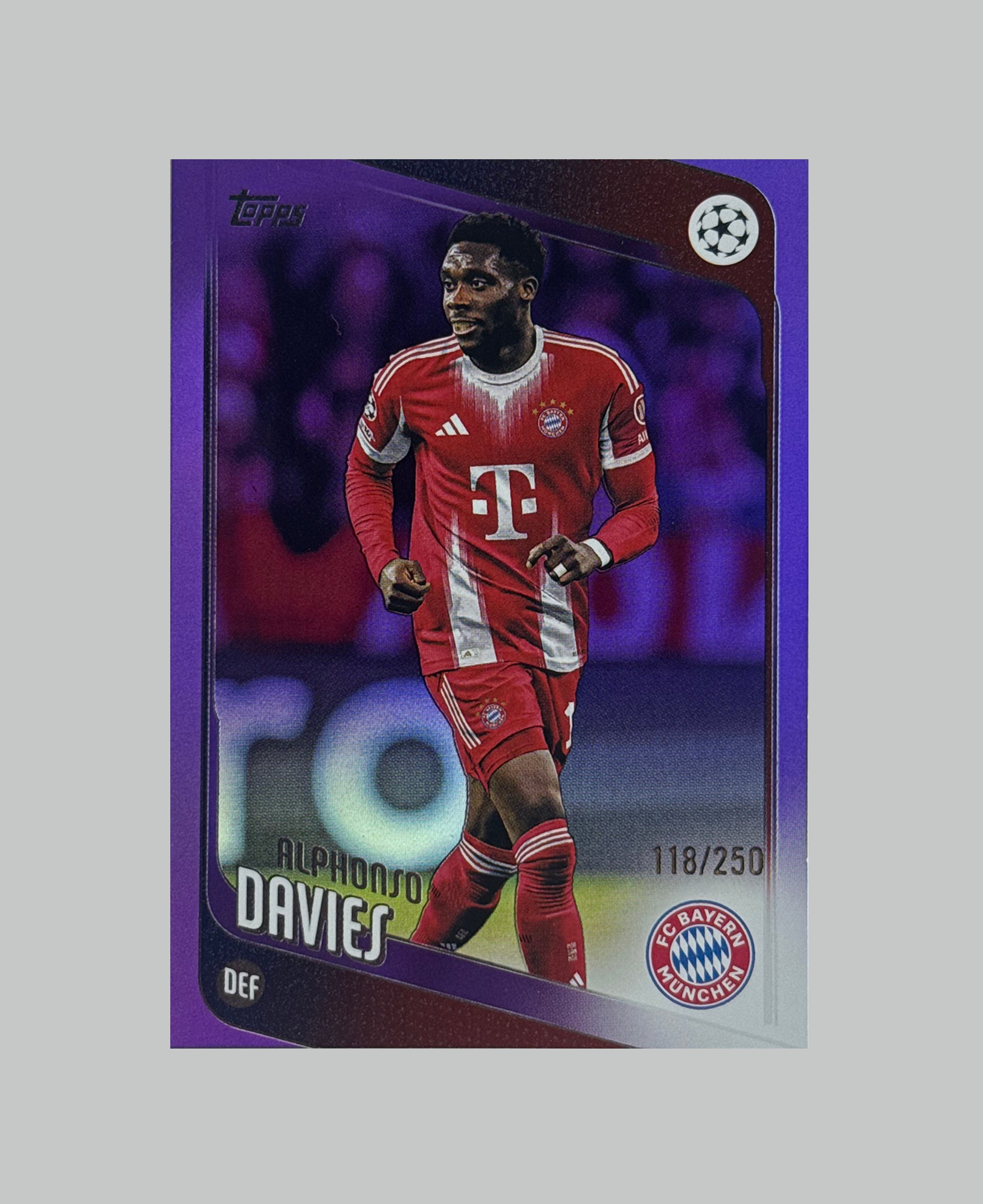 Topps UCC 2025-26 Alphonso Davies 118/250