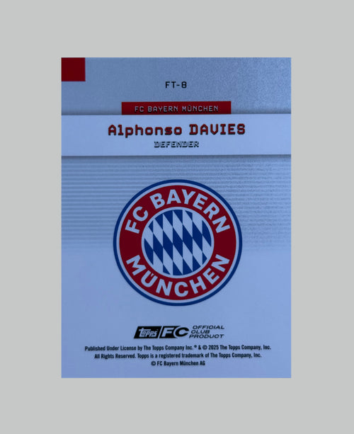 Topps Bayern Munich Team Set Alphonso Davies