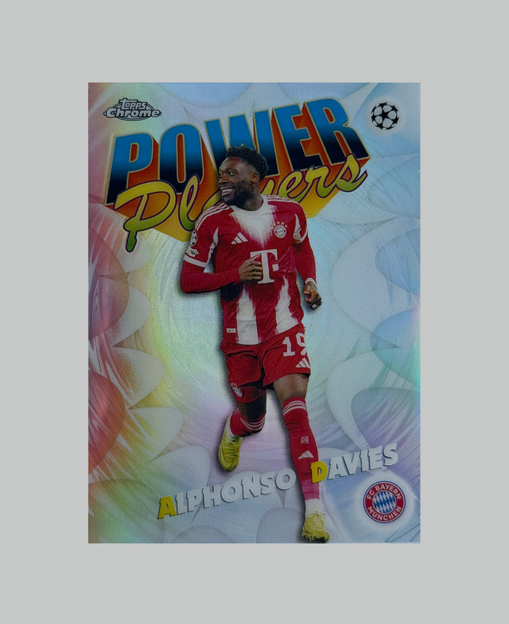 Topps Chrome UCC 2025-26 Alphonso Davies Power Players