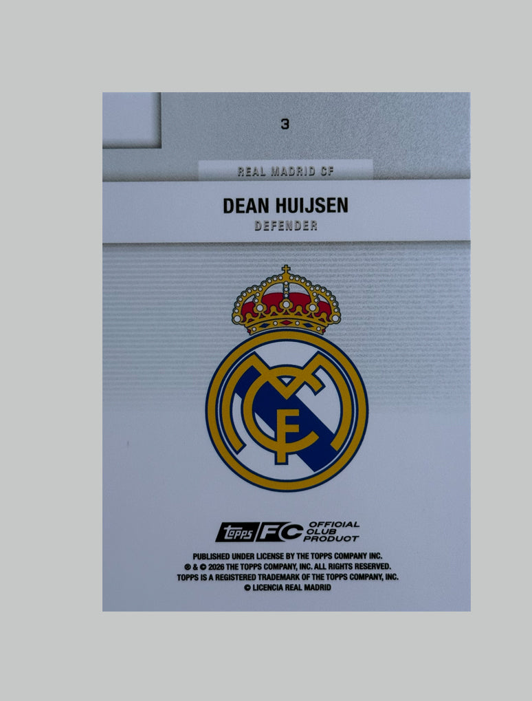 Topps Real Madrid Team Set Dean Huijsen 010/250