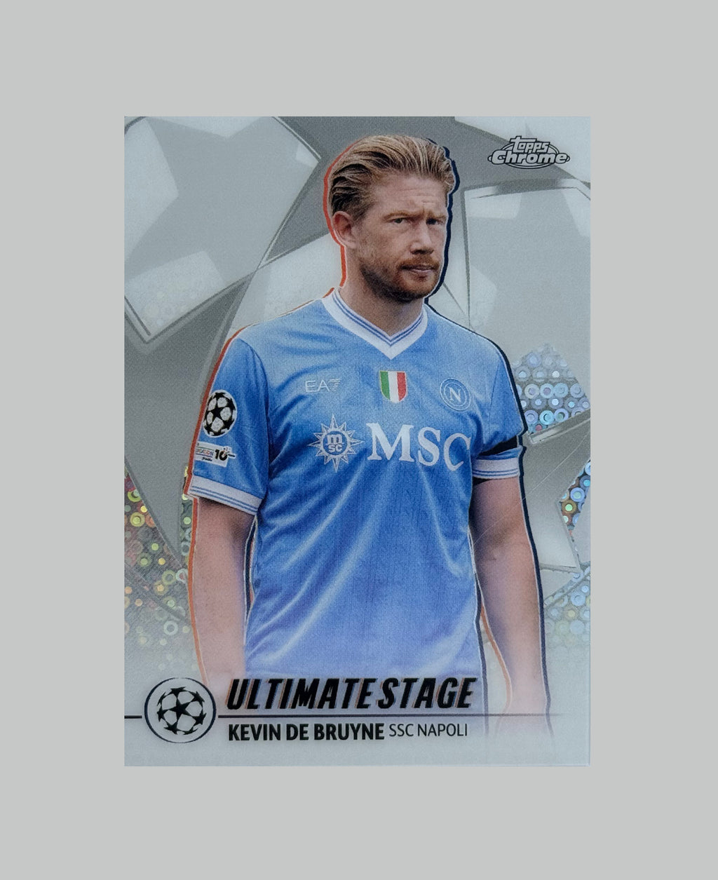 Topps UCC 2025-26 Kevin De Bruyne Ultimate Stage
