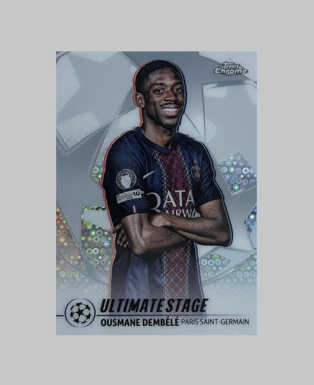 Topps UCC 2025-26 Ousmane Dembele Ultimate Stage