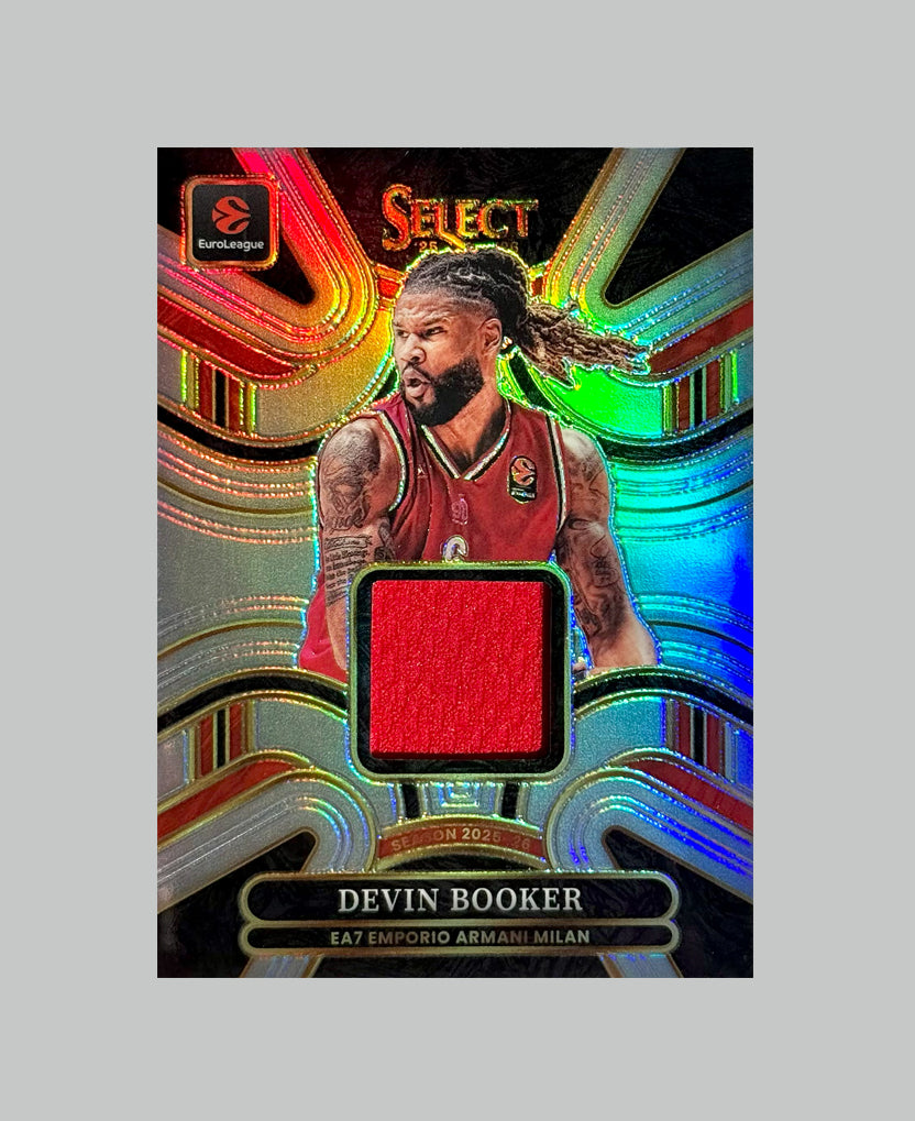 Panini Select Euroleague 2025-26 Devin Booker 020/125 Relic