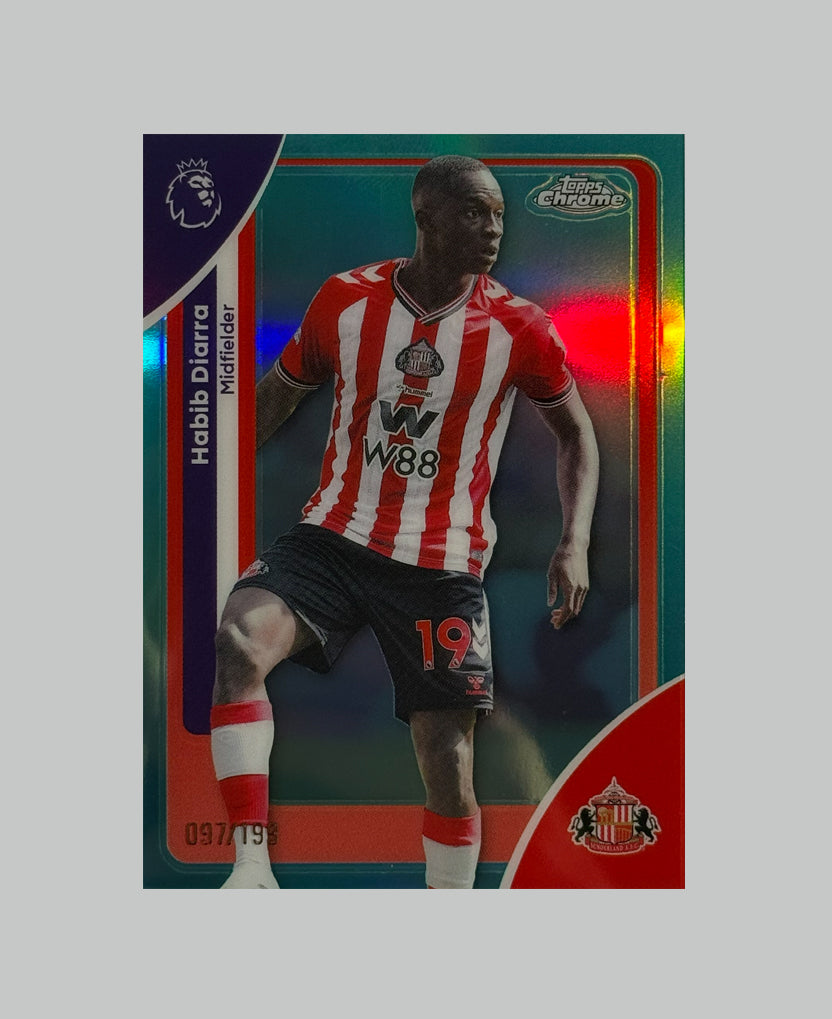 Topps Chrome Premier League 2026 Habib Diarra 097/199