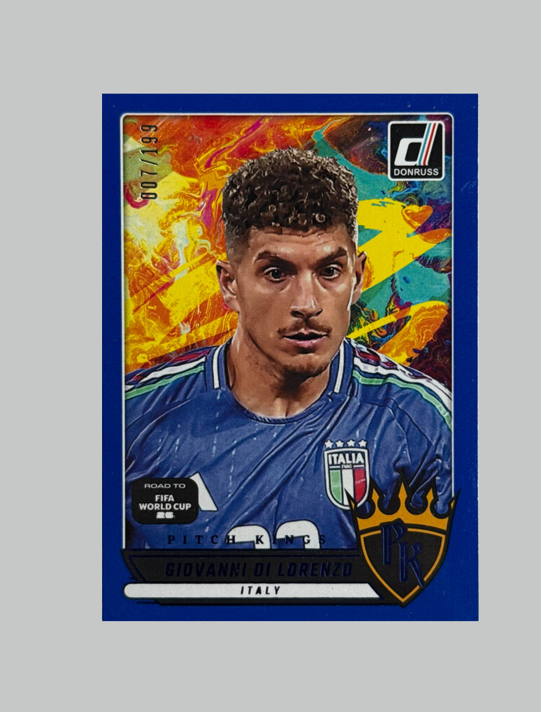 Panini Donruss Road to World Cup 2025-26 Giovanni Di Lorenzo Pitch Kings 007/199