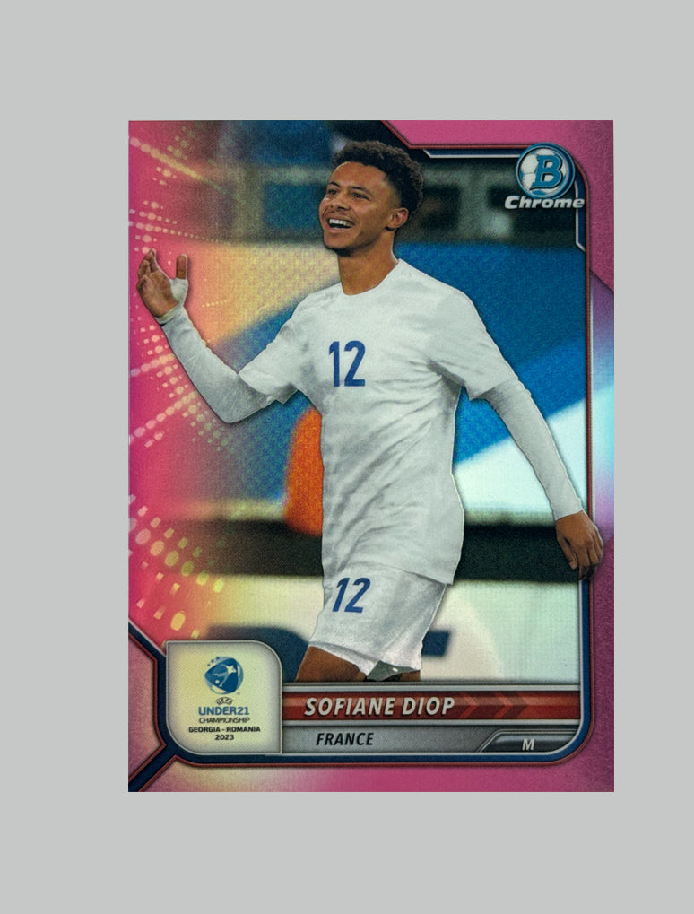 Topps Bowman Chrome UEFA U21 Sofiane Diop 126/150