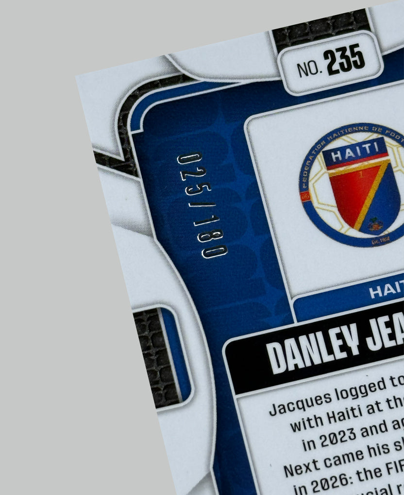 Panini Prizm World Cup 2026 Danley Jean Jacques 025/180