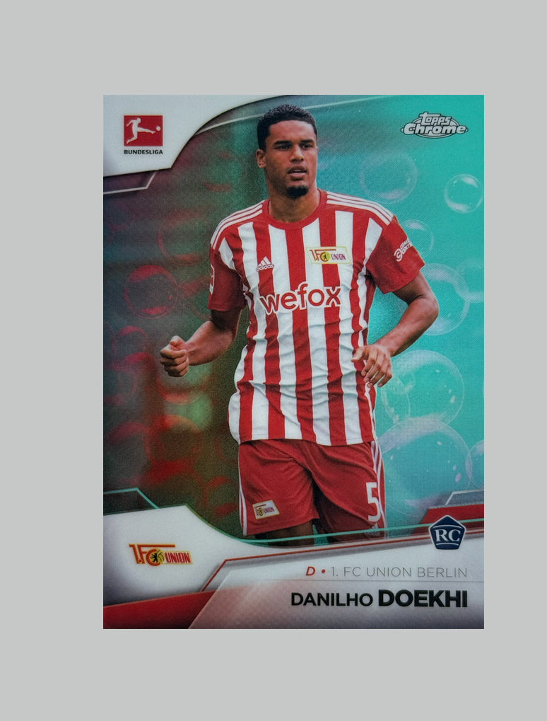 Topps Chrome Bundesliga 2022-23 Danilho Doekhi (RC) 014/275